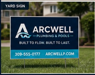 ArcWell yard sign